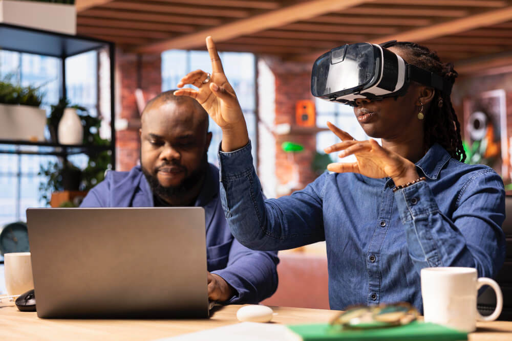 Entrepreneurs africains au travail